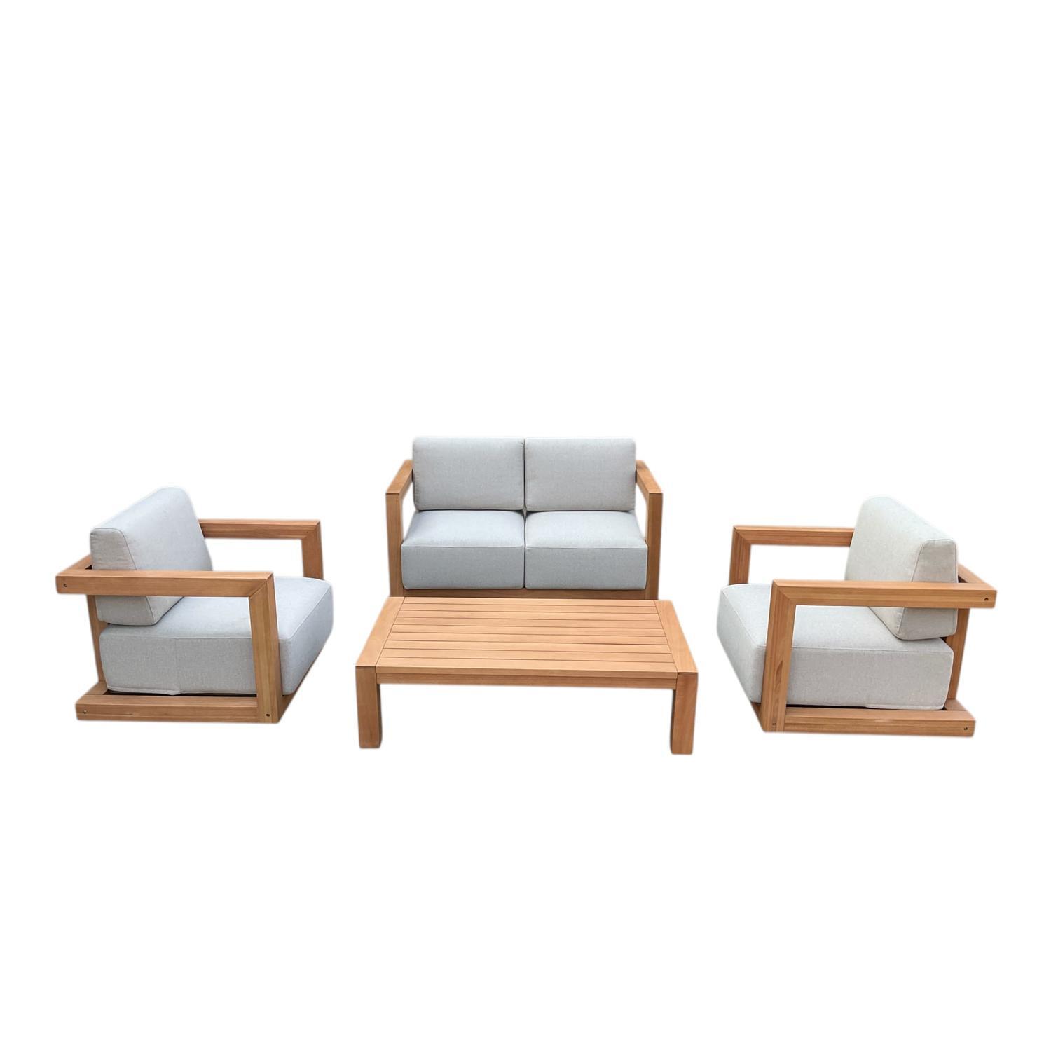 Outdoor 4 Piece Lounge Setting