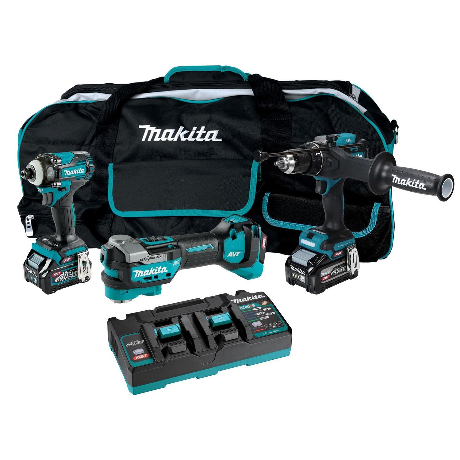Brushless 3 Piece Combo Kit with Multi Tool 40 Volt