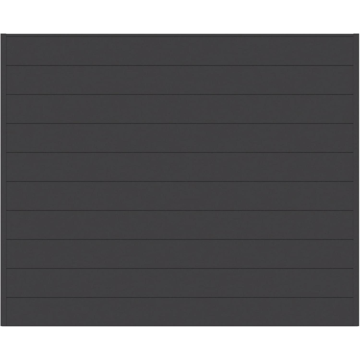 VistaWall Horizontal Solid H: 1500mm x W: 1800mm Thunder