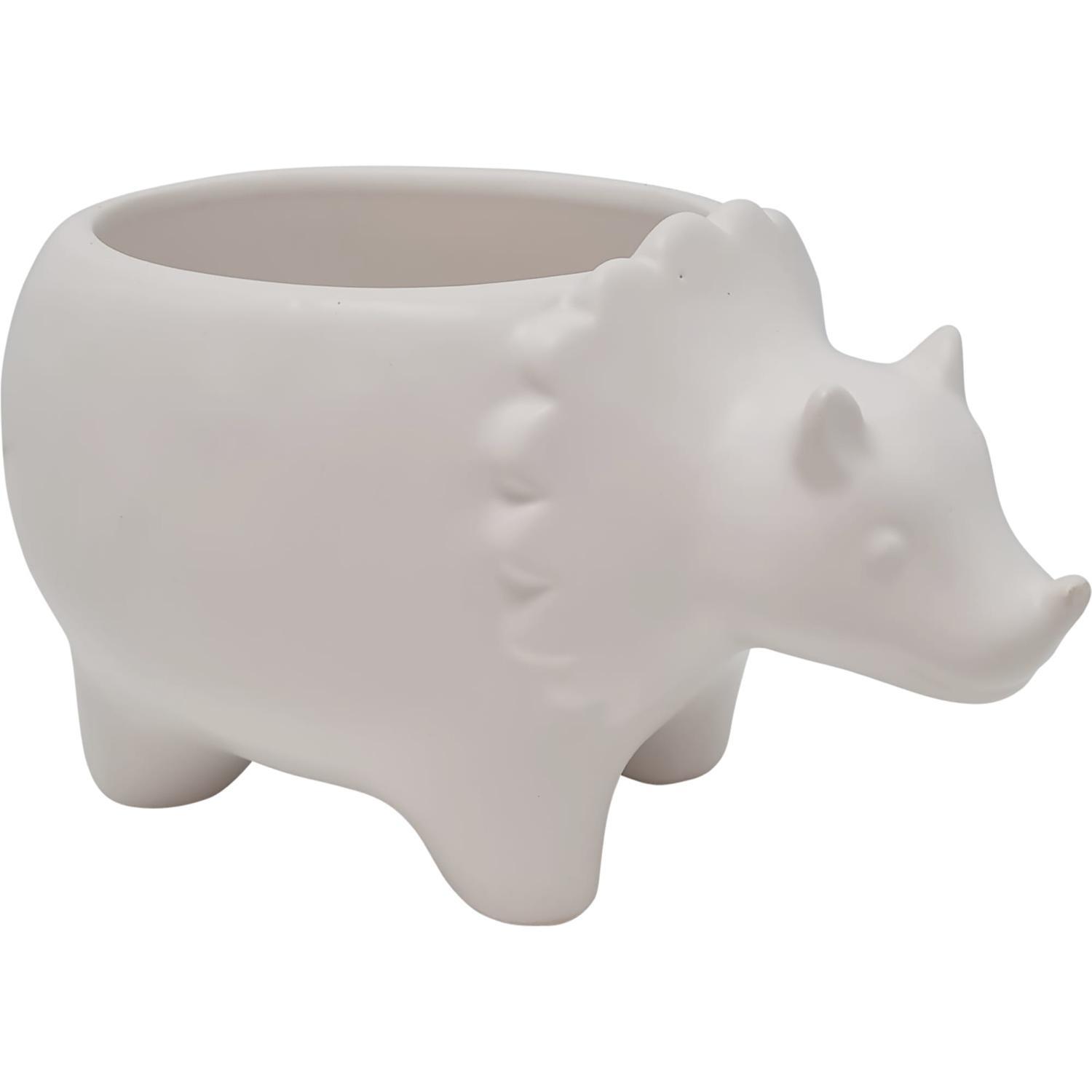 Scarlet the Dinosaur Indoor Ceramic Pot