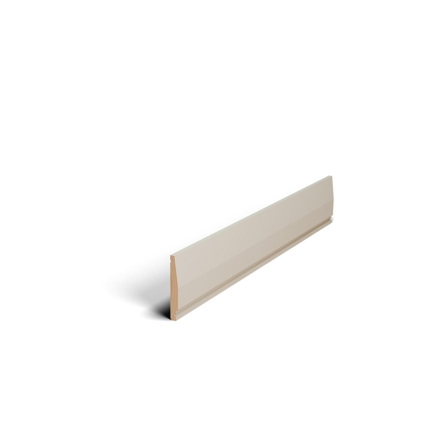 135X18 Rebated Weatherboard Bevel Back Finjer Jointed Pre Primed H3.1 6.1M