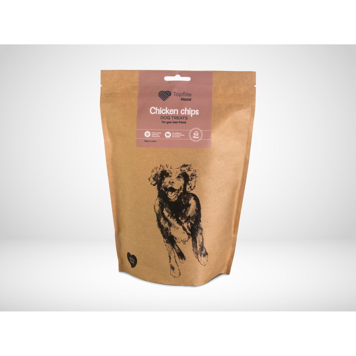 Chicken Chip Dog Treat Refill Pack 125g