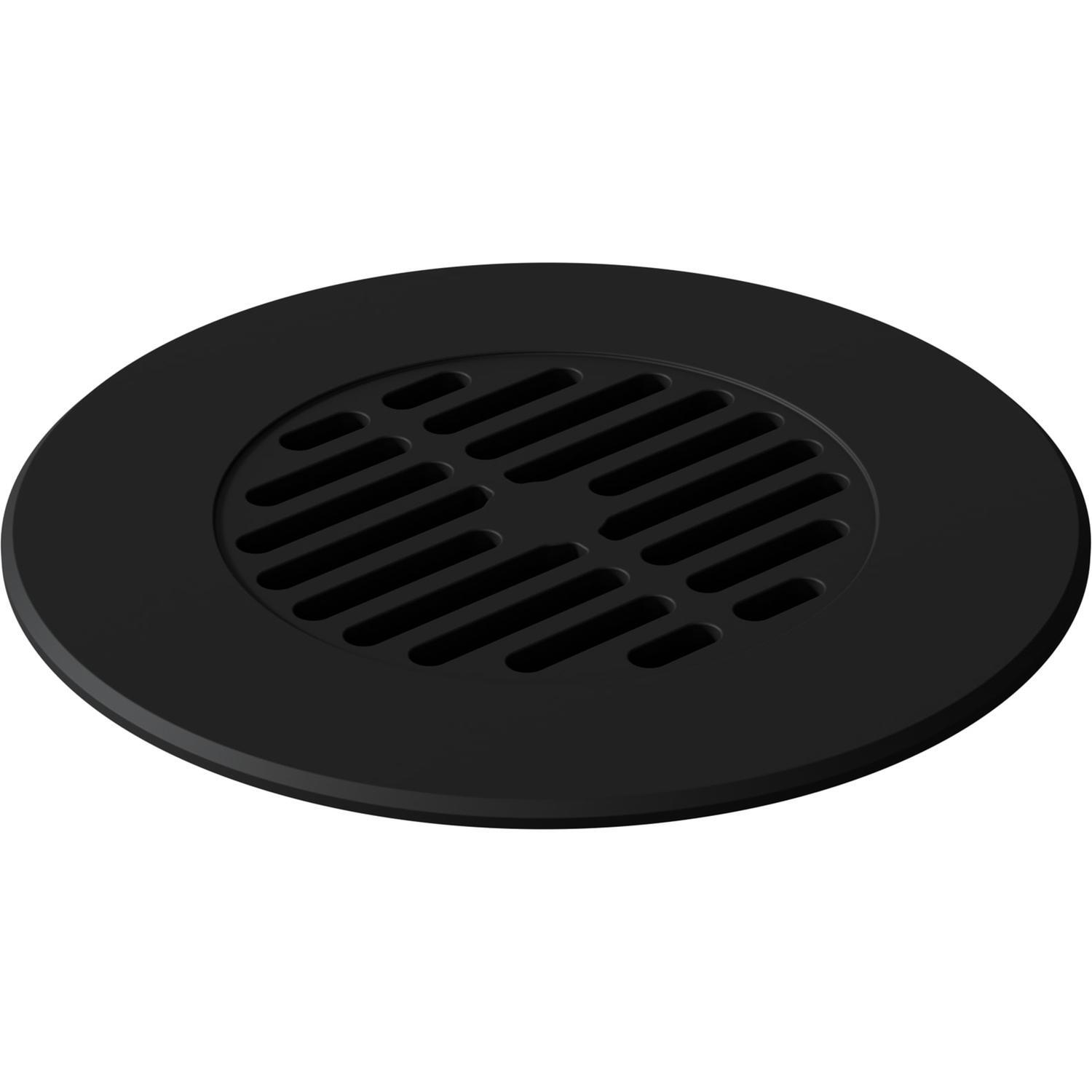 Shower Waste Replacement Cap 90mm Black