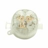 Plug Base 3 Pin Flat 240V Clear