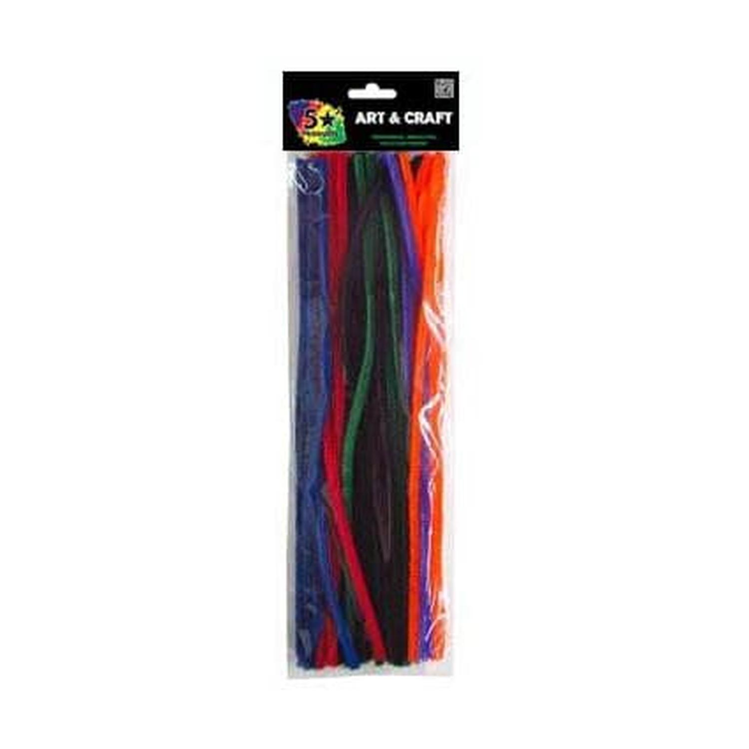 Pipe Cleaners 30 cm Asstd Colours 30 pcs