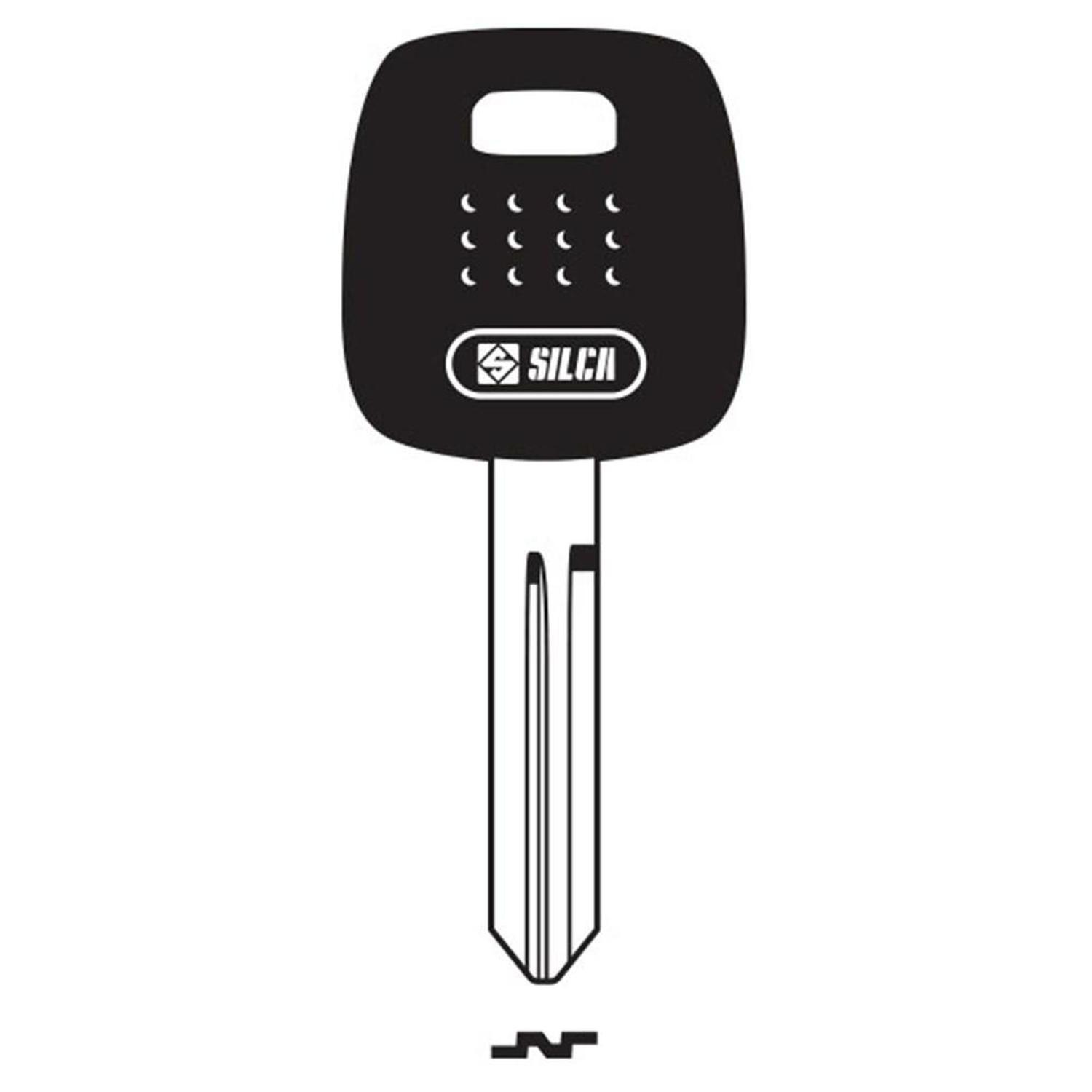 Automotive Key Black