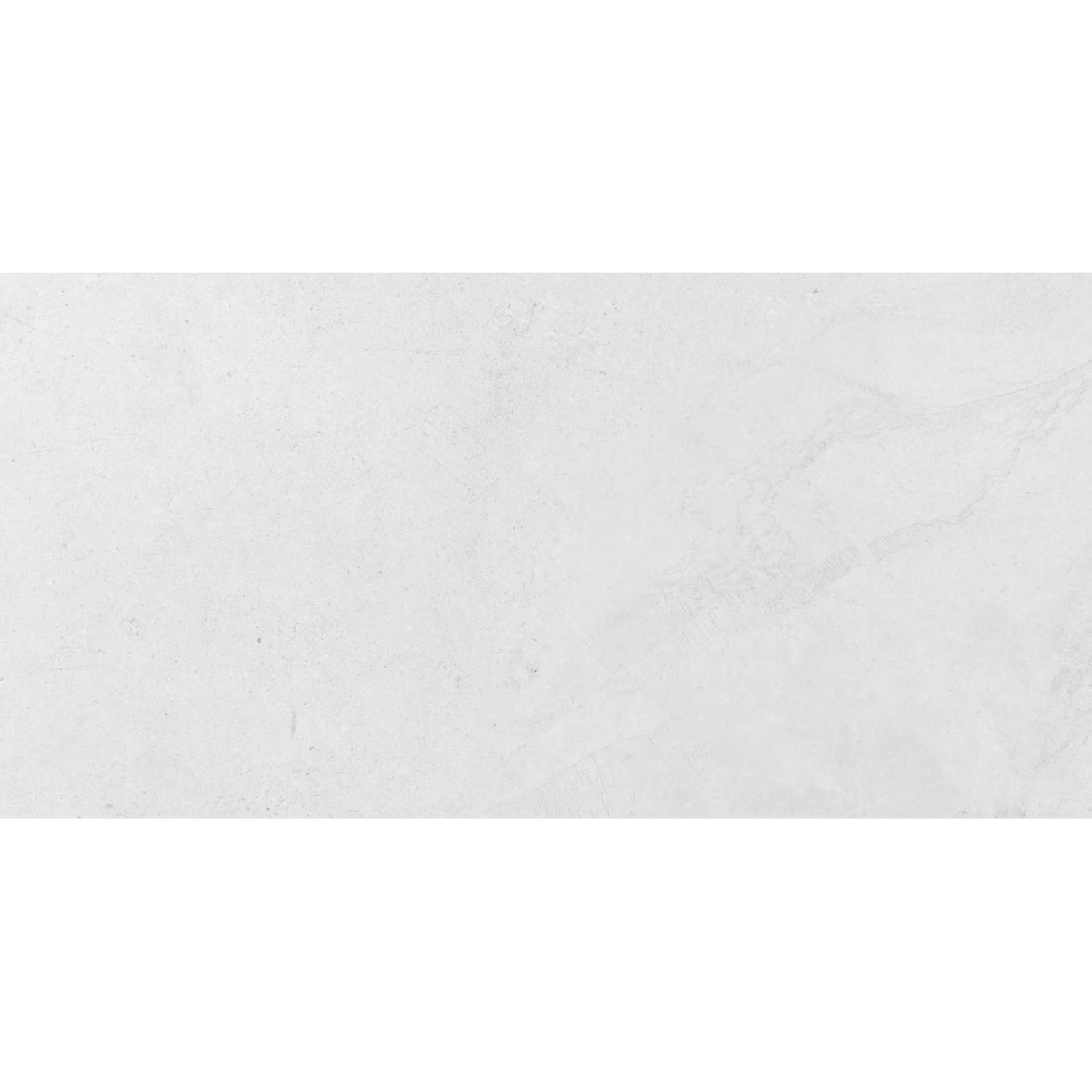 Wall and Floor Tile 300mm x 600mm x 9mm White