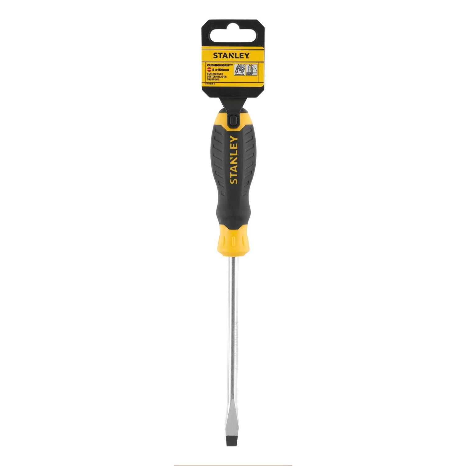 Cushion Slotted Screwdriver 8 x 150mm