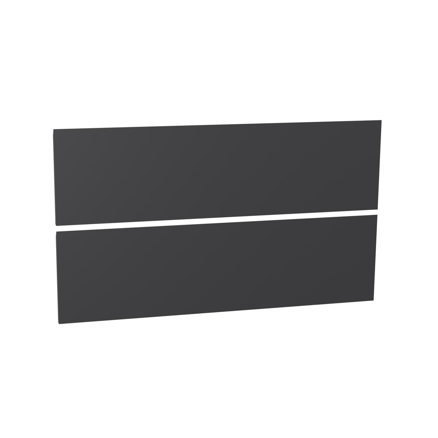 Wall Hung 2 Drawer Handleless Drawer Front Set