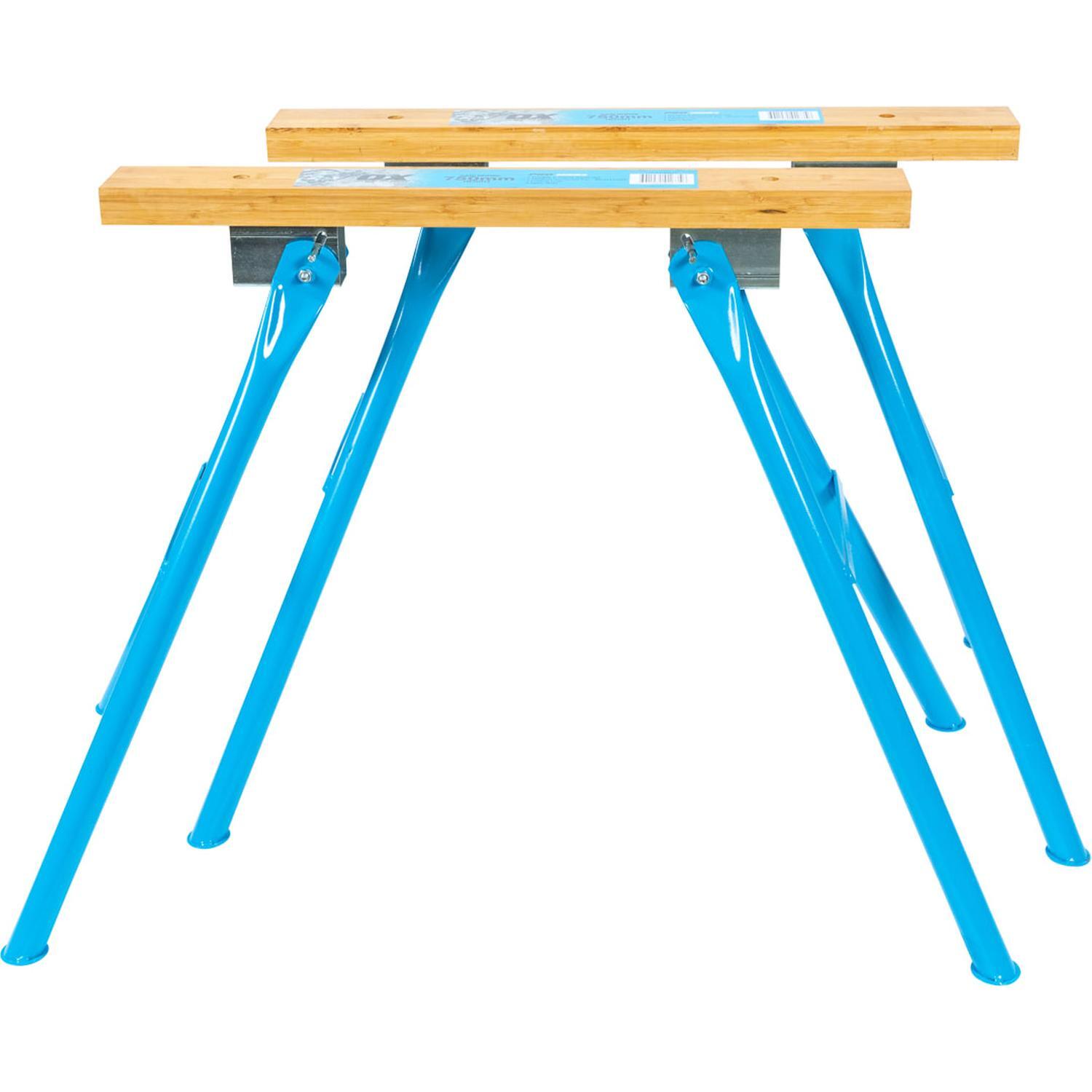 Saw Horse (pair) 750mm Blue
