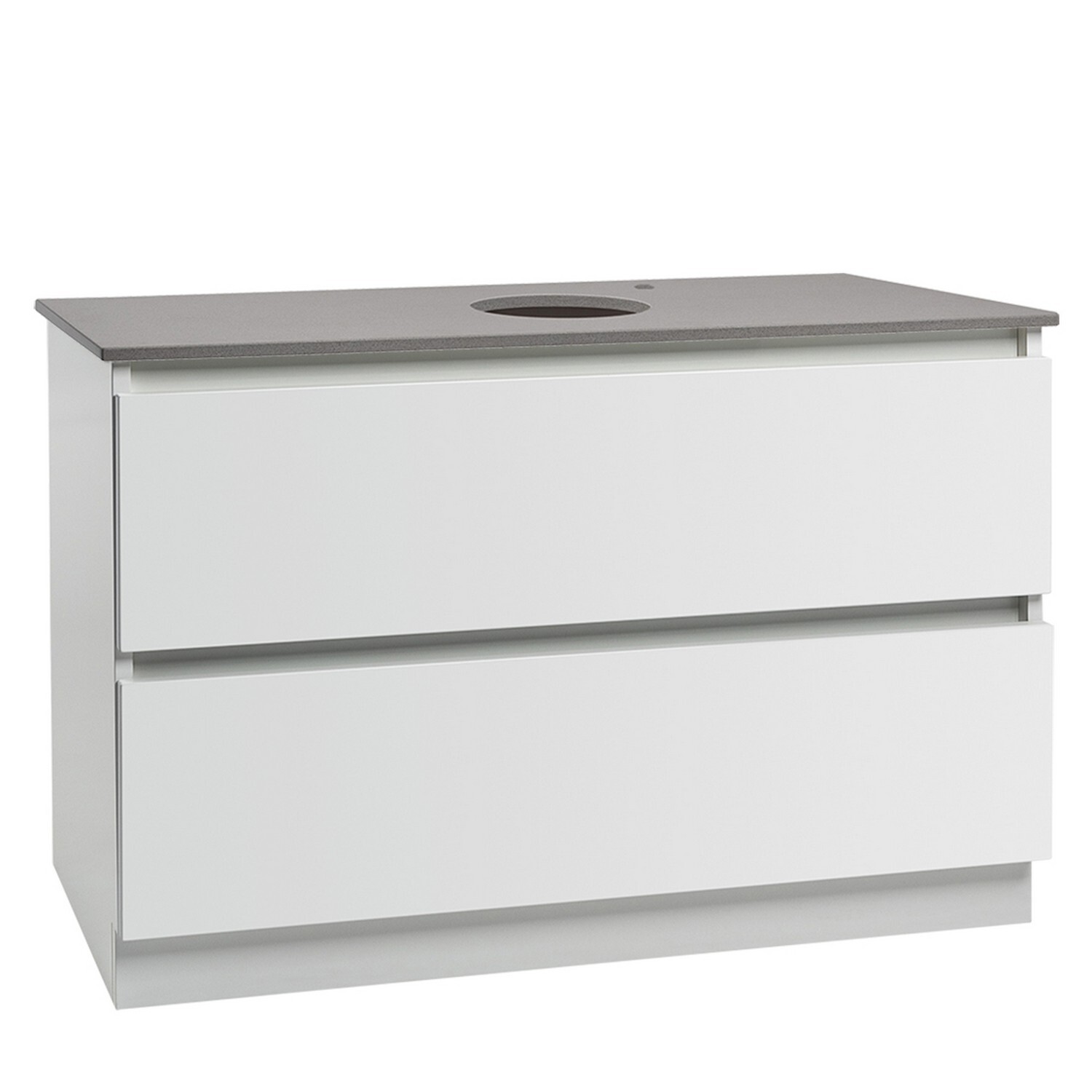 Valencia Floor Standing Single Bowl 2 Drawers