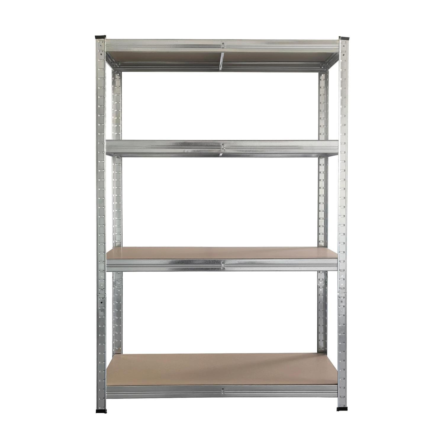 Galvanized 4 Tier Shelf H: 1500 mm, W: 700 mm, D: 300 mm