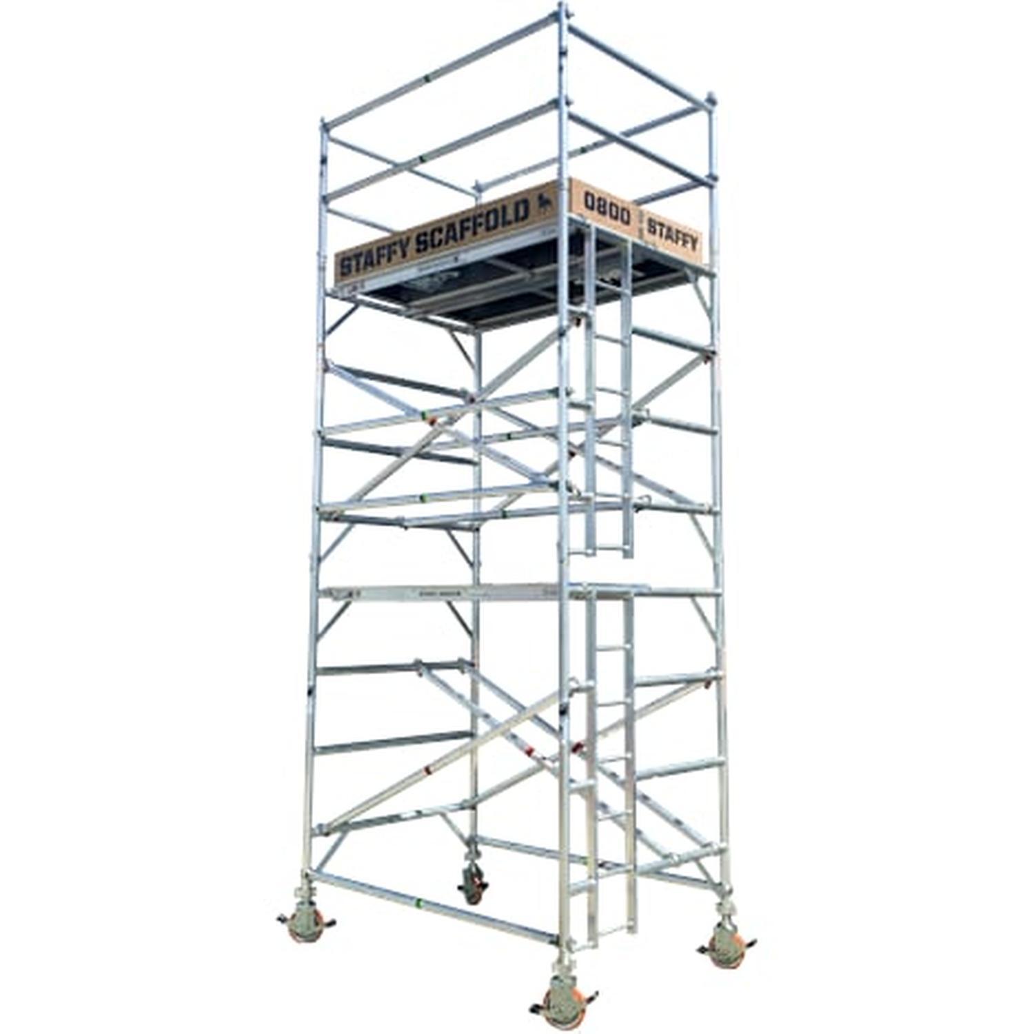 Mobile Scaffold Tower Aluminium 5x1.4x2m