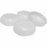 Patio Table Tips 38mm, pack of 4 White