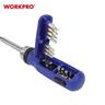 Ratchet Screwdriver Swing-open Multi-bit 16pc