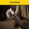 18V Cordless 115mm Angle Grinder Skin Only