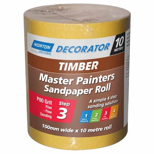 Master Painter Sand Paper  80 Grit