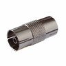 Coax Socket with Coax Socket Adaptor Silver