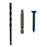 Concrete Screws Countersunk Head 25 Pack 6mm x 45mm