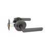 Medio Plus Series Rivera Privacy Lever Set with QuickFix Graphite
