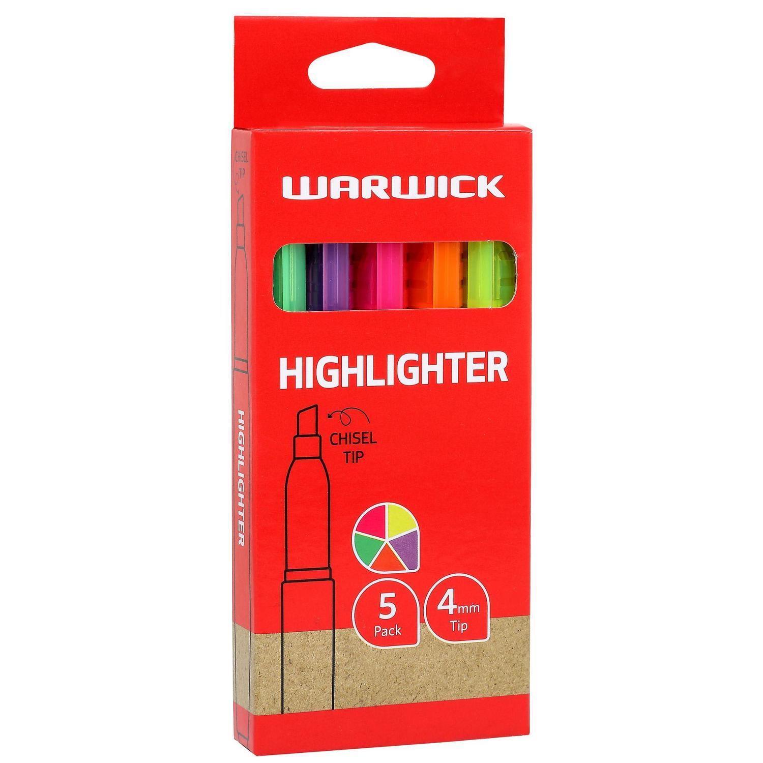 Highlighter Slimline 5 Pack