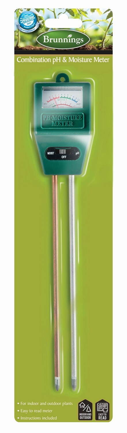 Combination pH and Moisture Meter