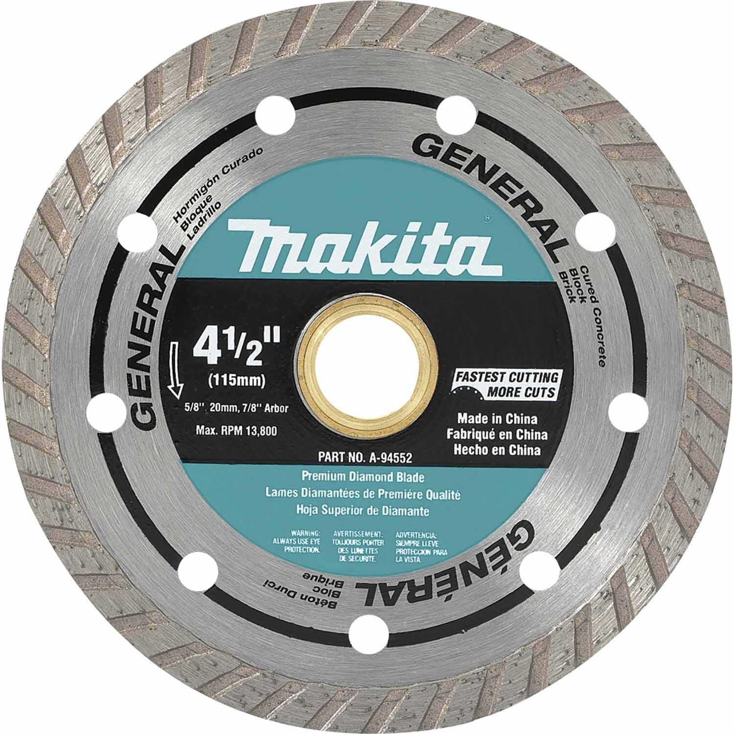 Diamond Blade Turbo Rim