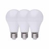 LED Light bulb E27 3 Pack 9 Watt Warm White 9 Watt Warm White