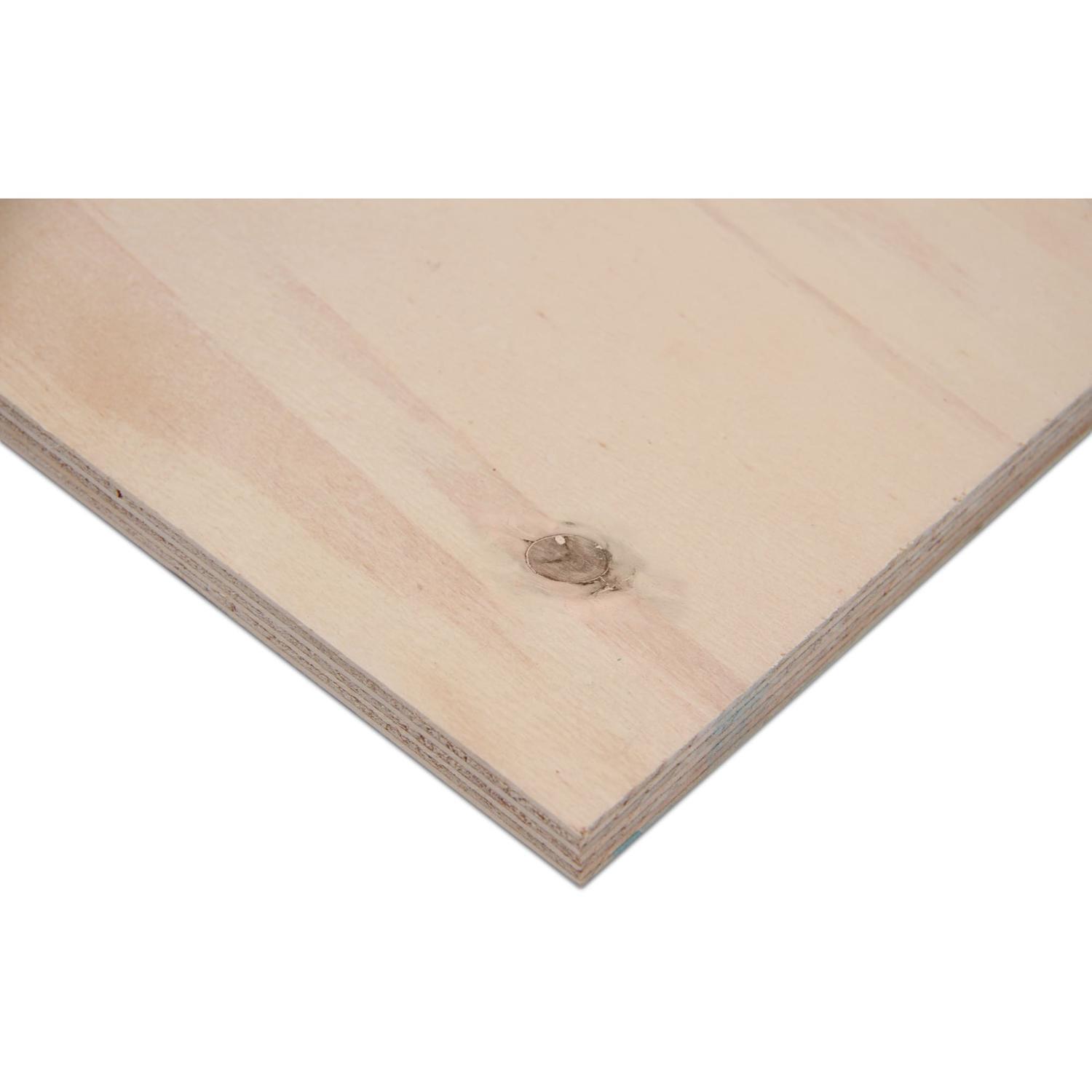 F8 DD UnTreated Square Edge Structural Plywood 2400 x 1200 x 17mm Natural