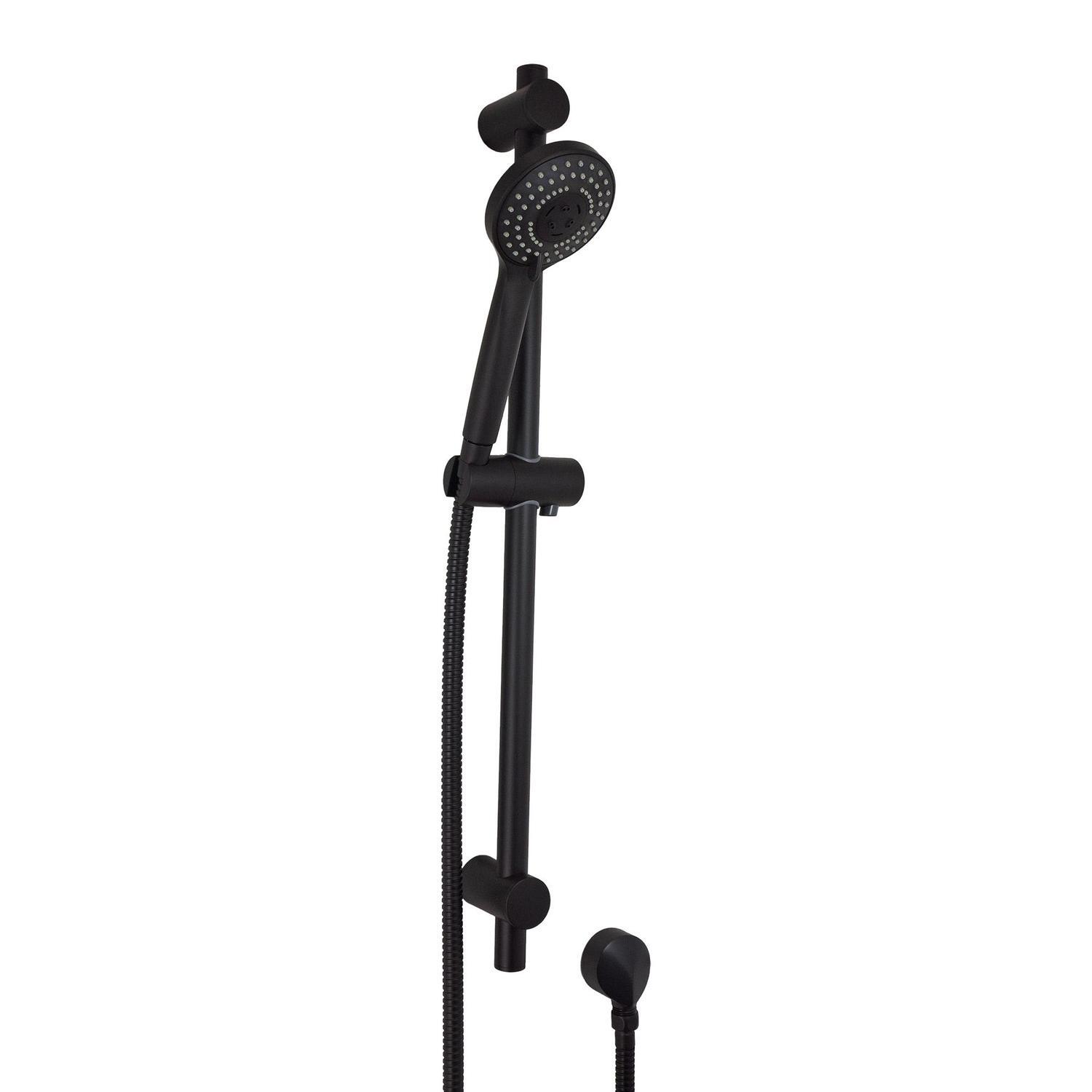 Shower Rail  Black