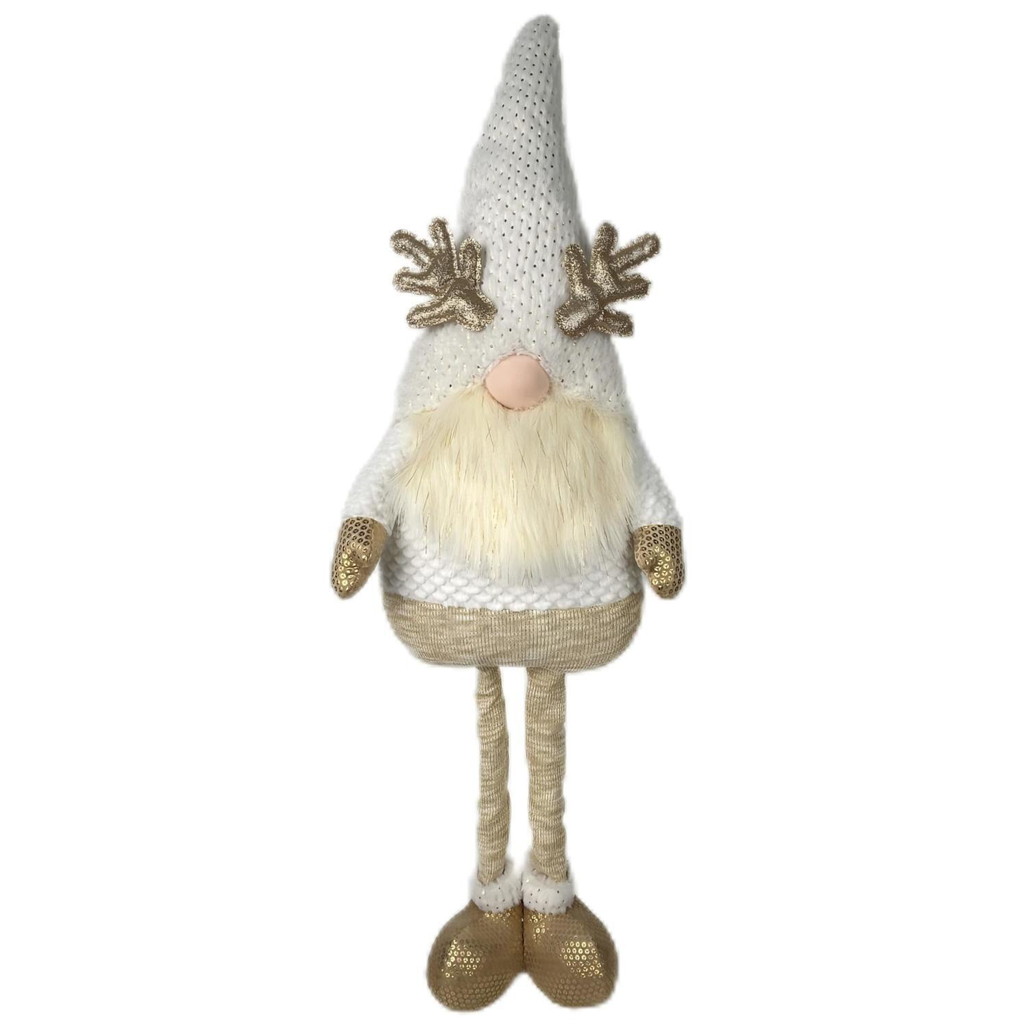 Christmas Gnome Extendable Legs Mr White