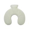 U-Shaped Hot Water Bottle with Faux Fur Cover  Assorted Colours