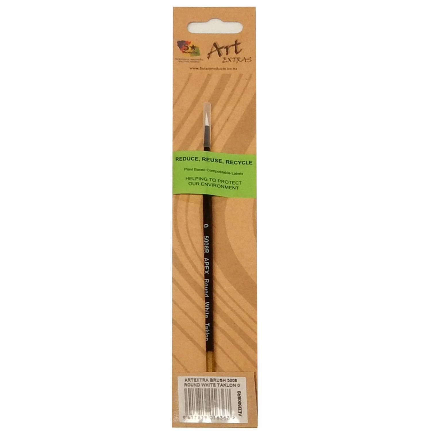 Artist Brush Taklon Round 0