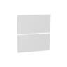 Floor Standing Vanity Cabinet Handleless Drawer Front Set 600mm Arctic Ice