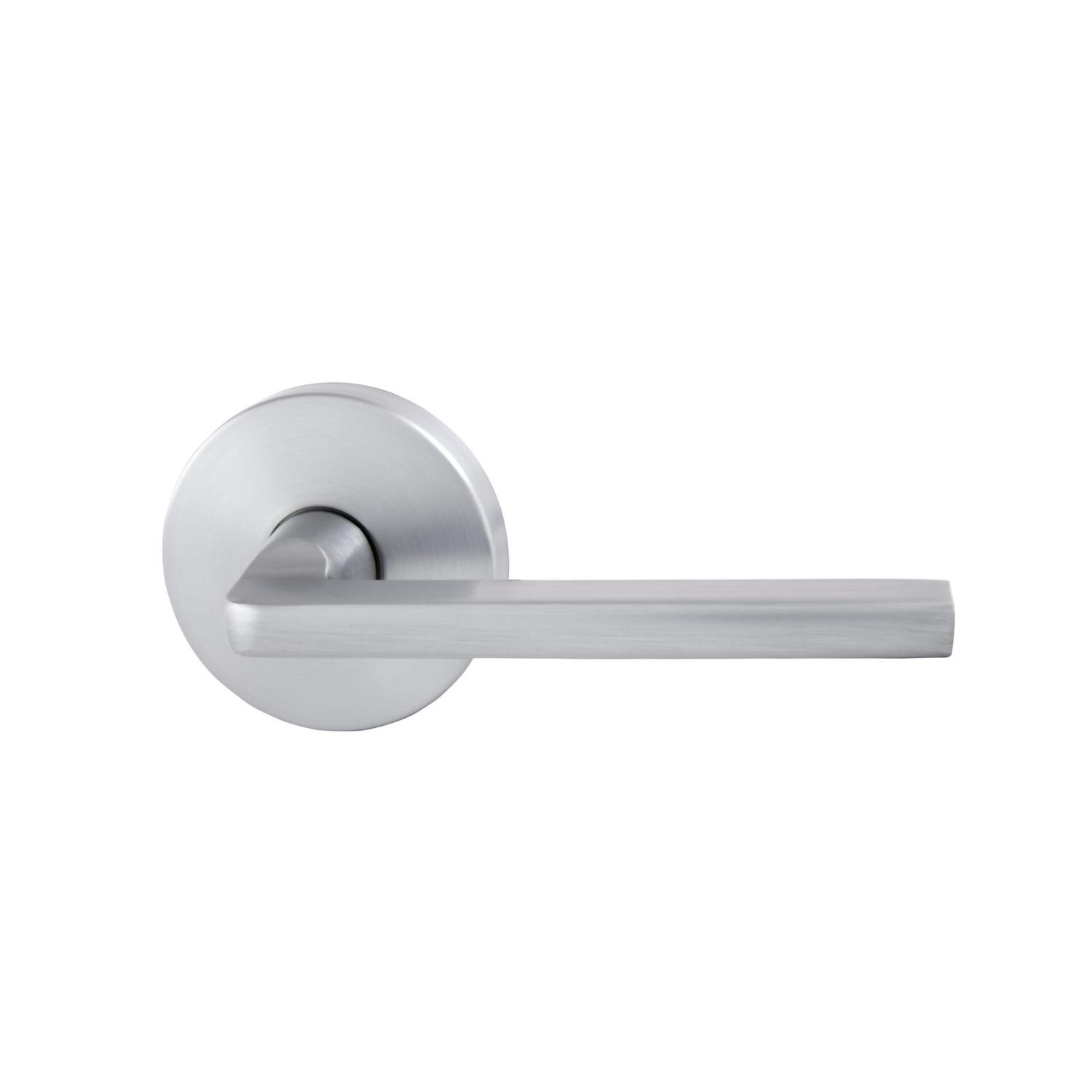 Medio Plus Series Alba Dummy Lever Brushed Satin Chrome