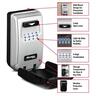 Light Up Push Button Wall Mount Key Safe