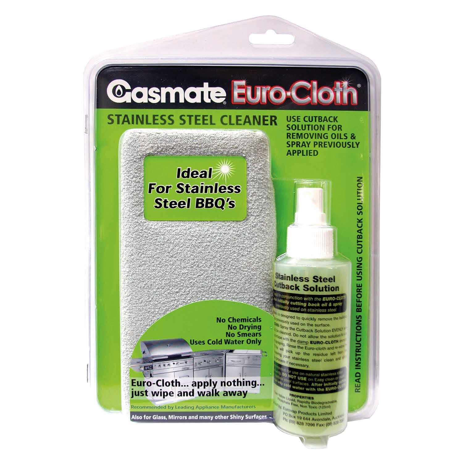 Euro-Cloth Stainless Steel Cleaning Kit