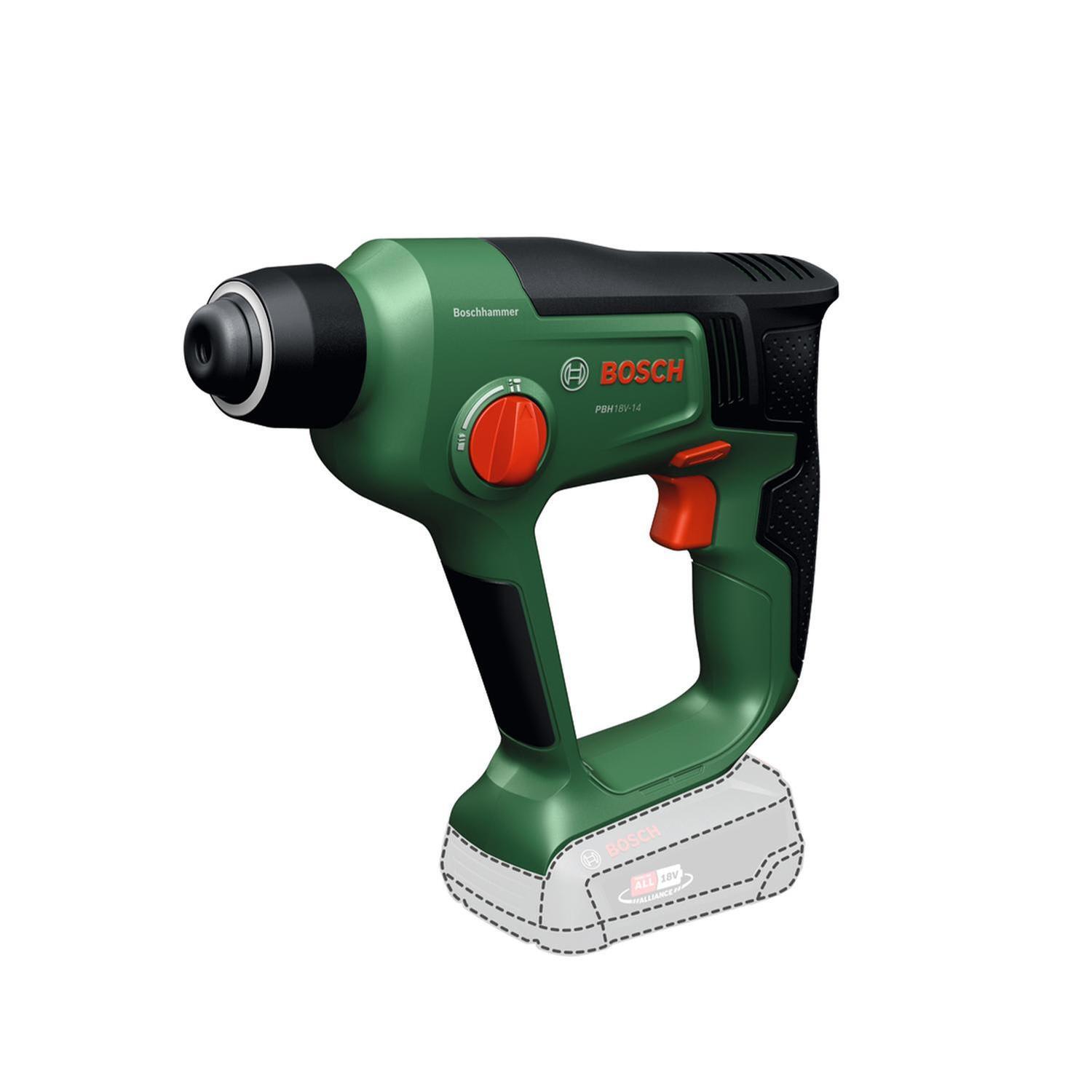 Bosch 18V Cordless SDS Hammer Drill Without Battery (PBH 18V-14)