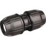 Straight Coupling 40mm Black