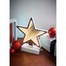Infinity Table Lights. Design available: Reindeer, Star, and Tree Reindeer H: 25cm, L: 18.5cm; Star H: 25cm, L: 22cm; Tree H: 25cm, L: 15.5cm / Battery Warm White (Reindeer and Star), Green (Tree)