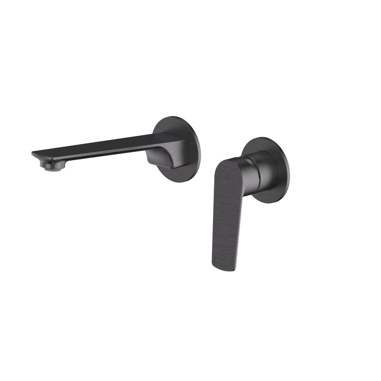 Wall Basin Mixer Gun Metal