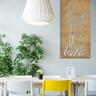 Flax Decorative Screen 900 x 1800mm Rust Steel