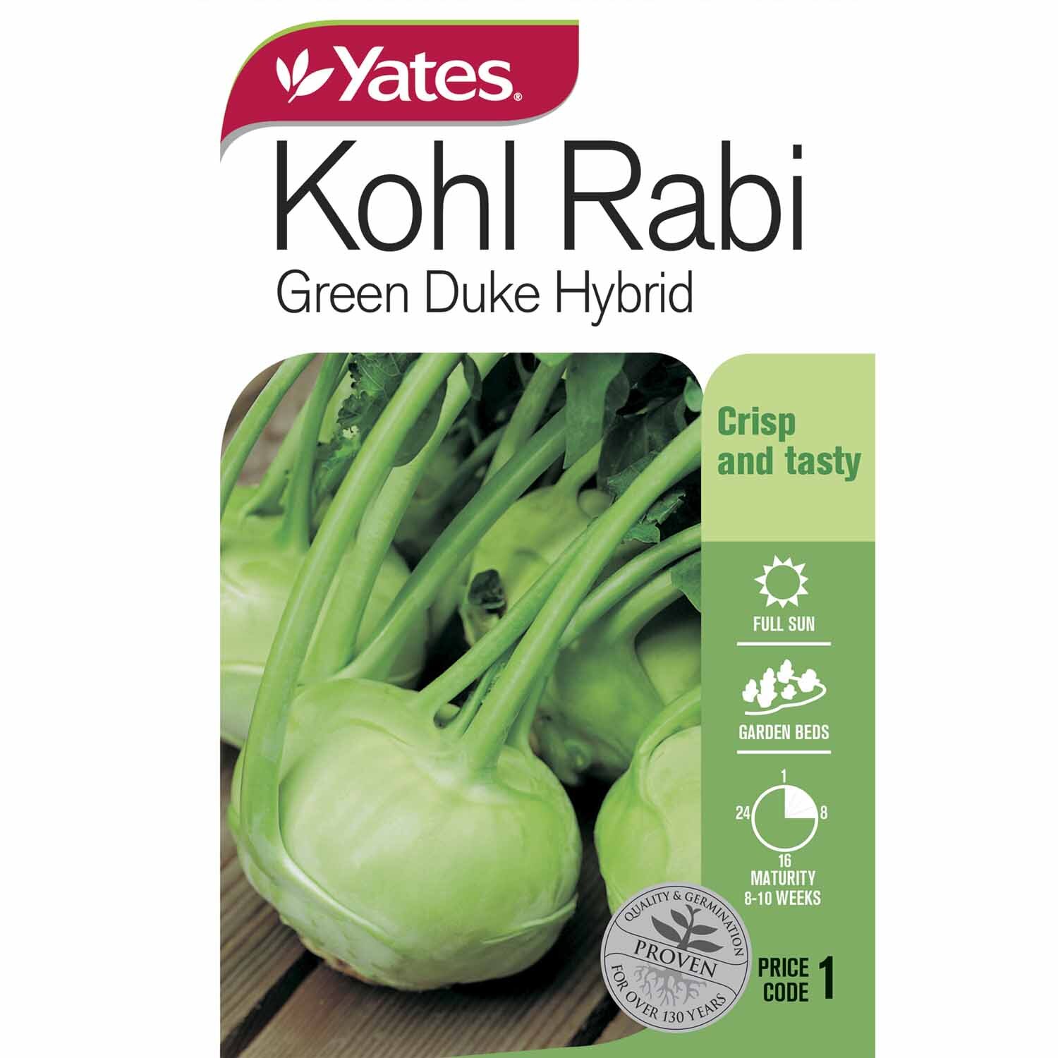 Kohl Rabi 'Green Duke'