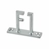 Replacement Locking Piece Satin Chrome Finish