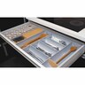 Cutlery Insert W: 800-840mm, D: 440-490mm Silver