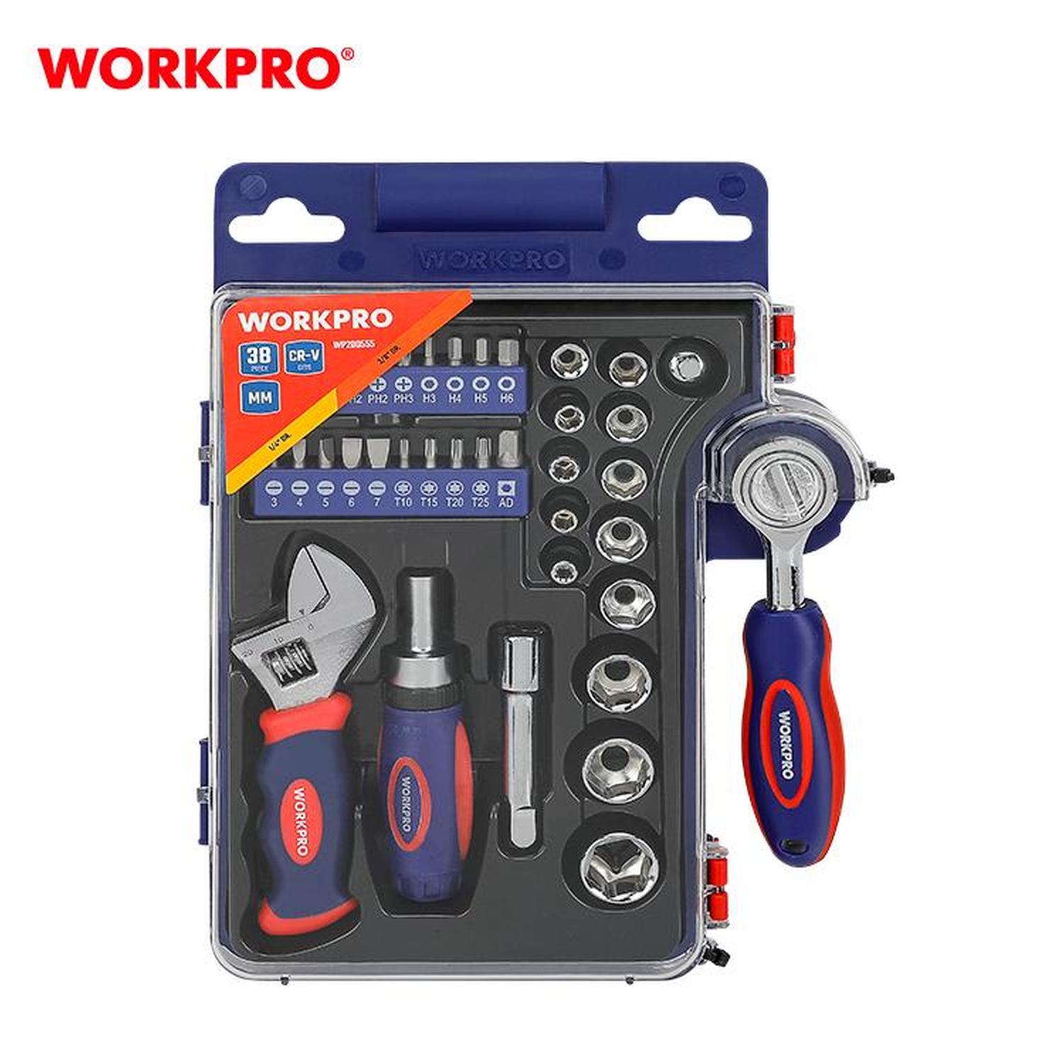 38 Piece Stubby Tool Set