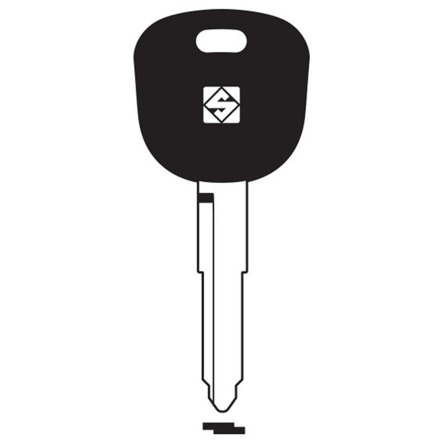 Automotive Key Black