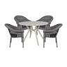 Chicago Outdoor 5 Piece Dining Setting