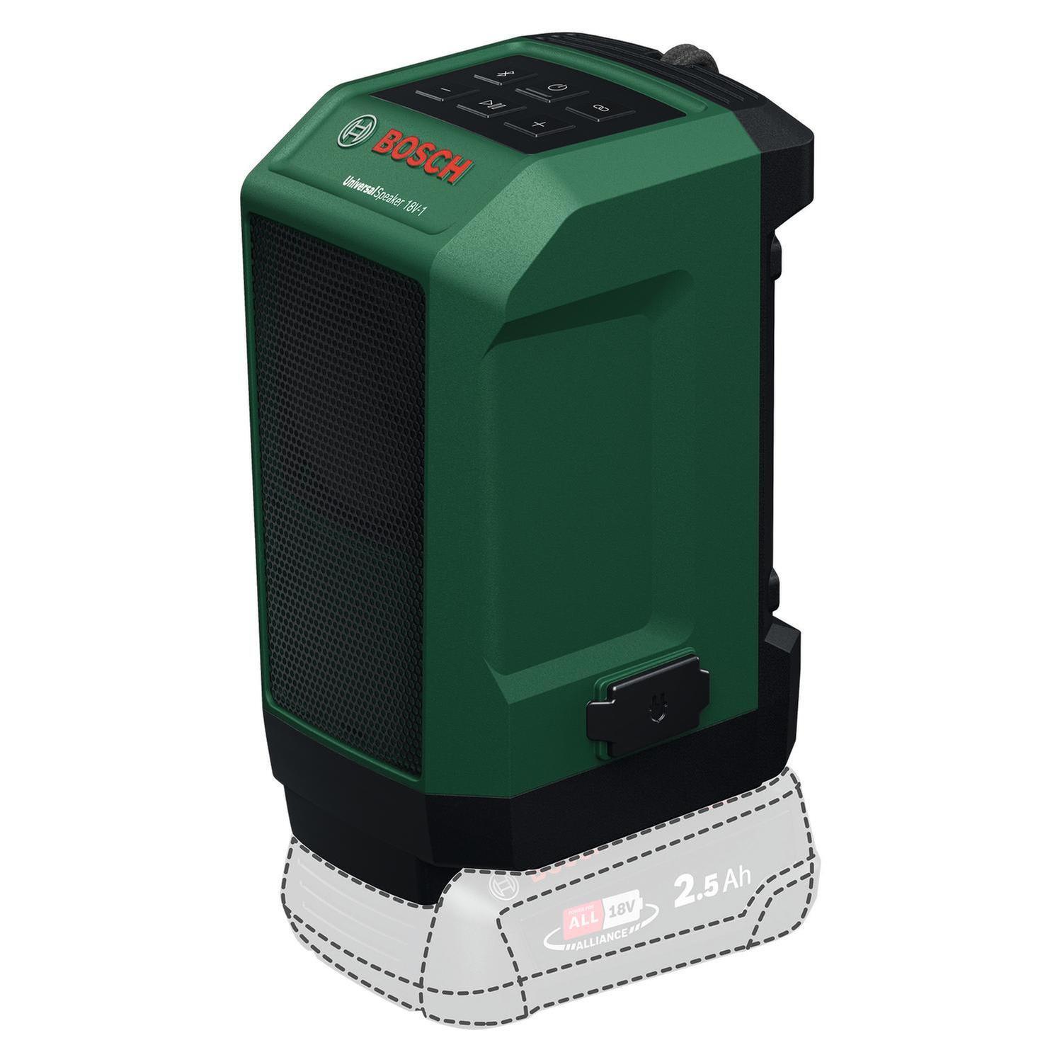 Bosch 18V Cordless Bluetooth Speaker Without Battery (UniversalSpeaker 18V)