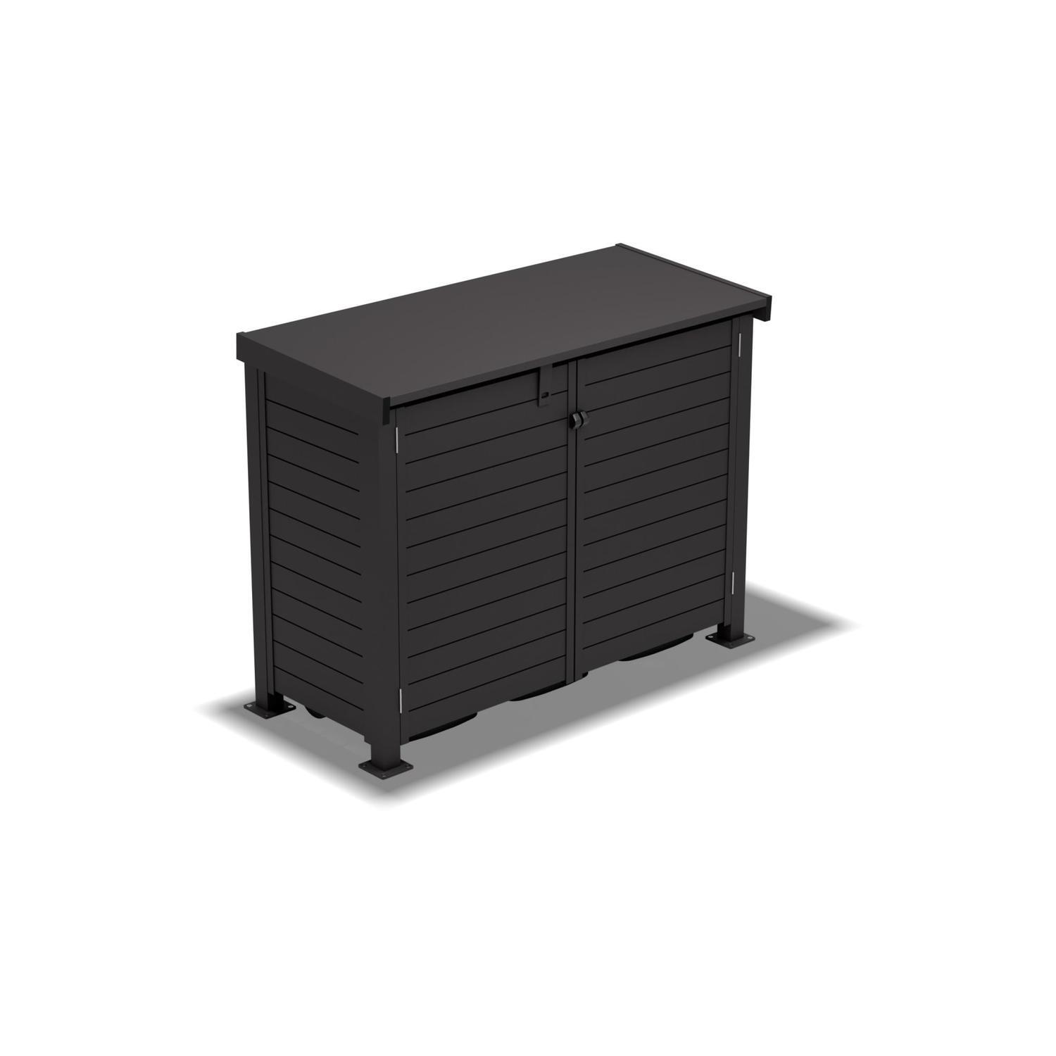 Utility Enclosure D: 650mm W: 1600mm H: 1160mm Ebony